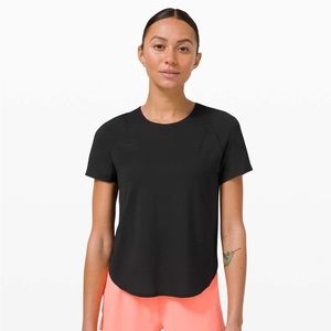 Lululemon light weight running T-shirt, size 6, hardly worn, like new condition